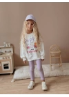 Lila Peppa Tayt Takım
