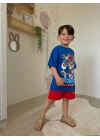Mavi Sonic Şort Takım
