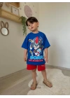 Mavi Sonic Şort Takım
