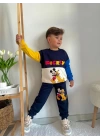 Mickey Renk Bloklu Eşofman Takım