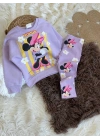 Papatyalı Minnie Tayt Takım