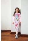 Pembe Arabalı Labubu Eşofman Takım