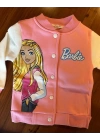 Pembe Barbie Girl 3lü Eşofman Takım