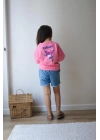 Pembe Kuromi Kot Şort Takım