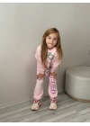 Pembe Labubu Eşofman Takım