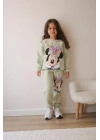 Su Yeşili Minnie Eşofman Takım