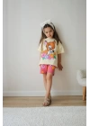 Tatlı Bambi Şort Takım