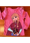 Frozen Anna Uzun Kollu T-Shirt