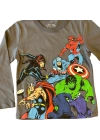 Marvel Nakışlı Uzun Kollu T-Shirt