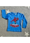 Spiderman Uzun Kollu T-Shirt