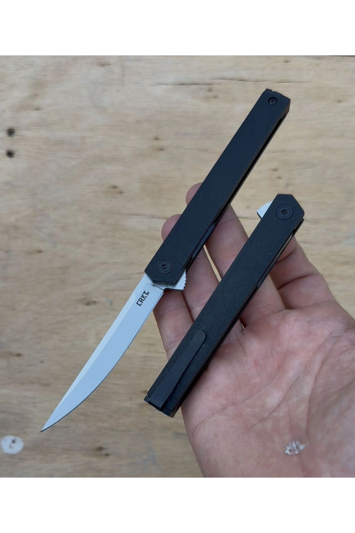 CRKT BEYEFENDİ ÇAKISI GÜMÜŞ RENK  20 CM