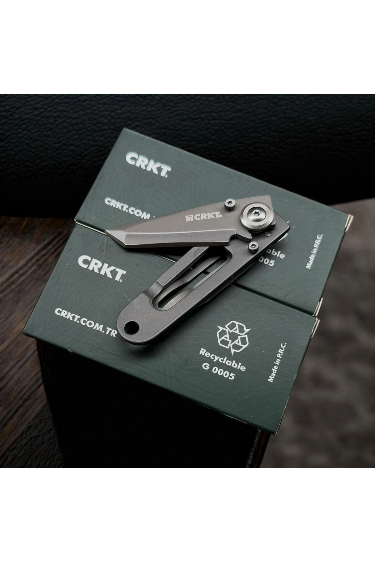 CRKT 5500 MİNİ MAT 14 CM POLAT ALEMDAR ÇAKI