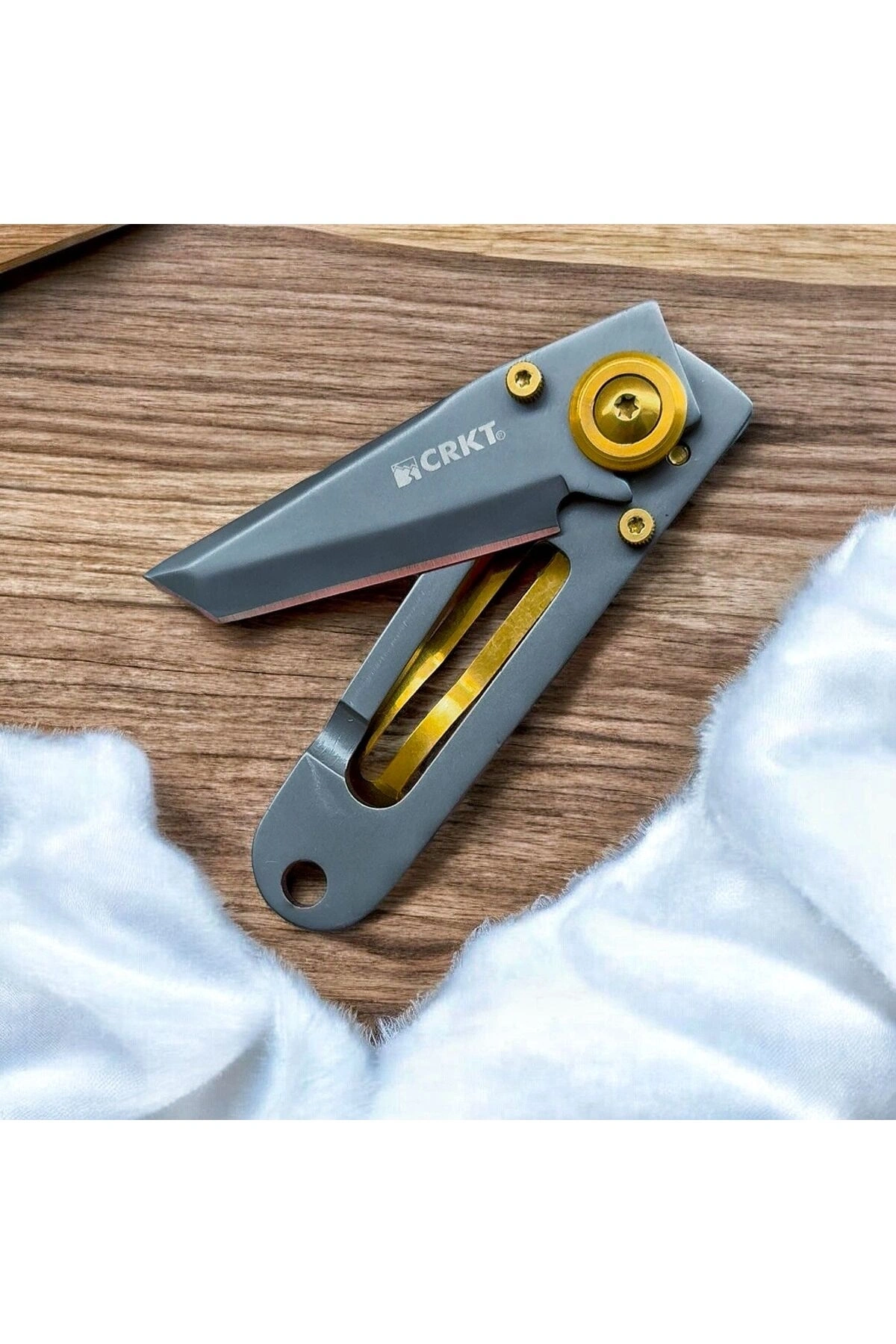 CRKT 5500 MİNİ MAT GOLD