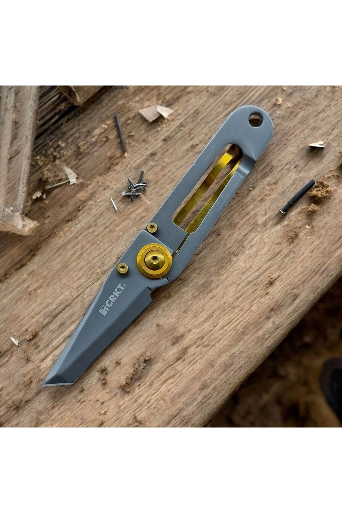 CRKT 5500 MİNİ MAT GOLD