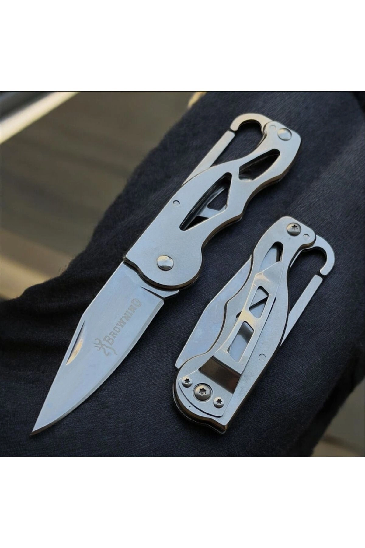 SDR BROWNİNG MİNİ GÜMÜŞ CEP ÇAKISI