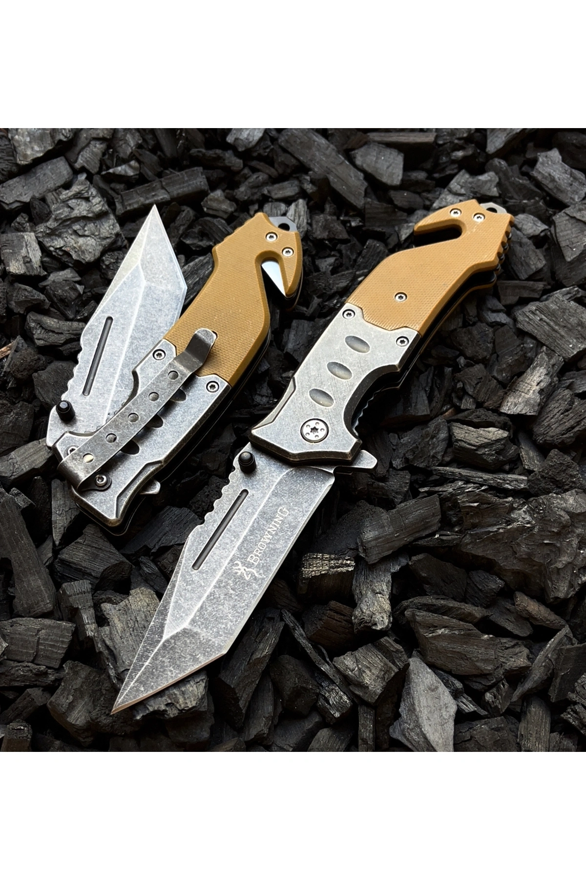 BROWNİNG TİTANYUM GÖRÜNÜM KAMP ÇAKISI