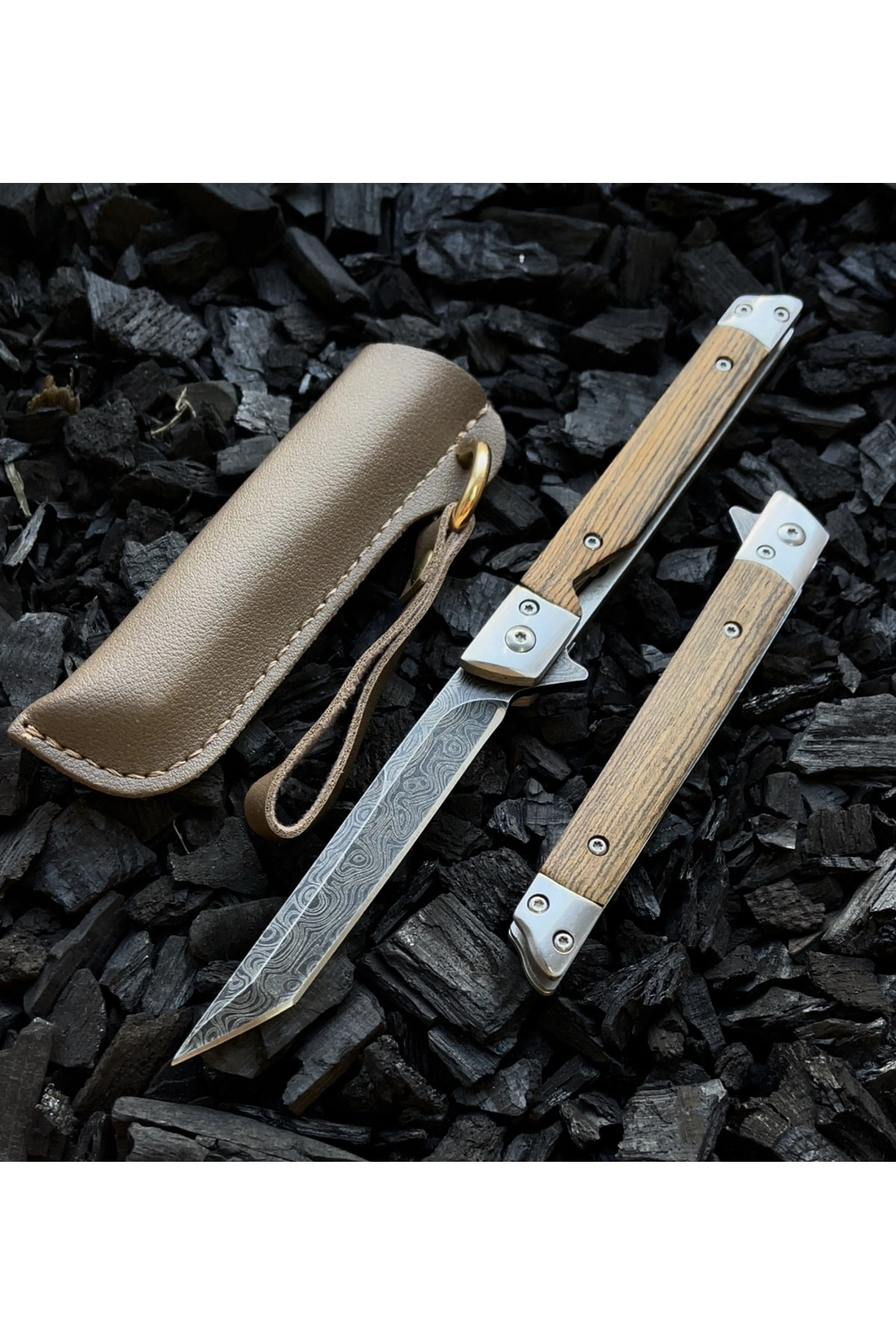 M390 AHSAP TANTO DAMASCUS