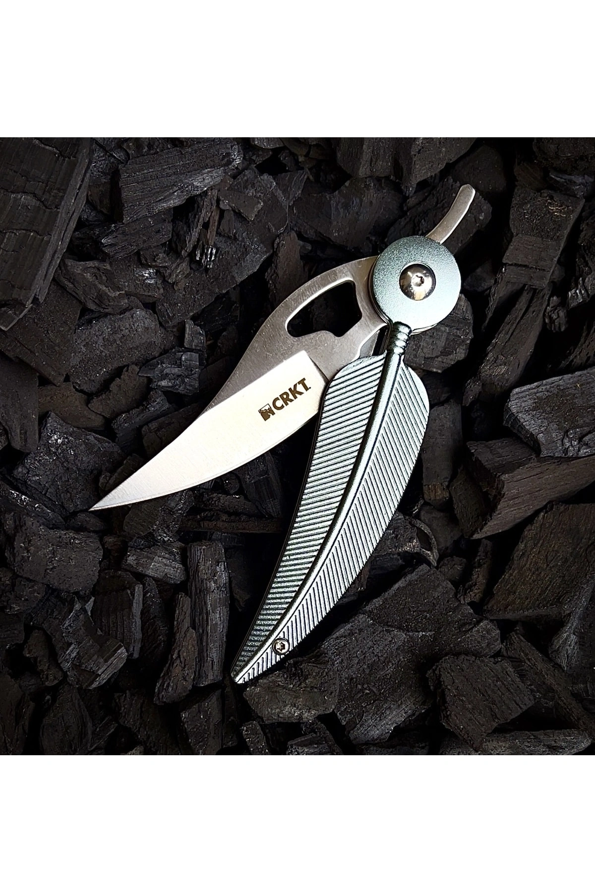 CRKT TÜY ÇAKI TURKUAZ MAVİ 21 CM