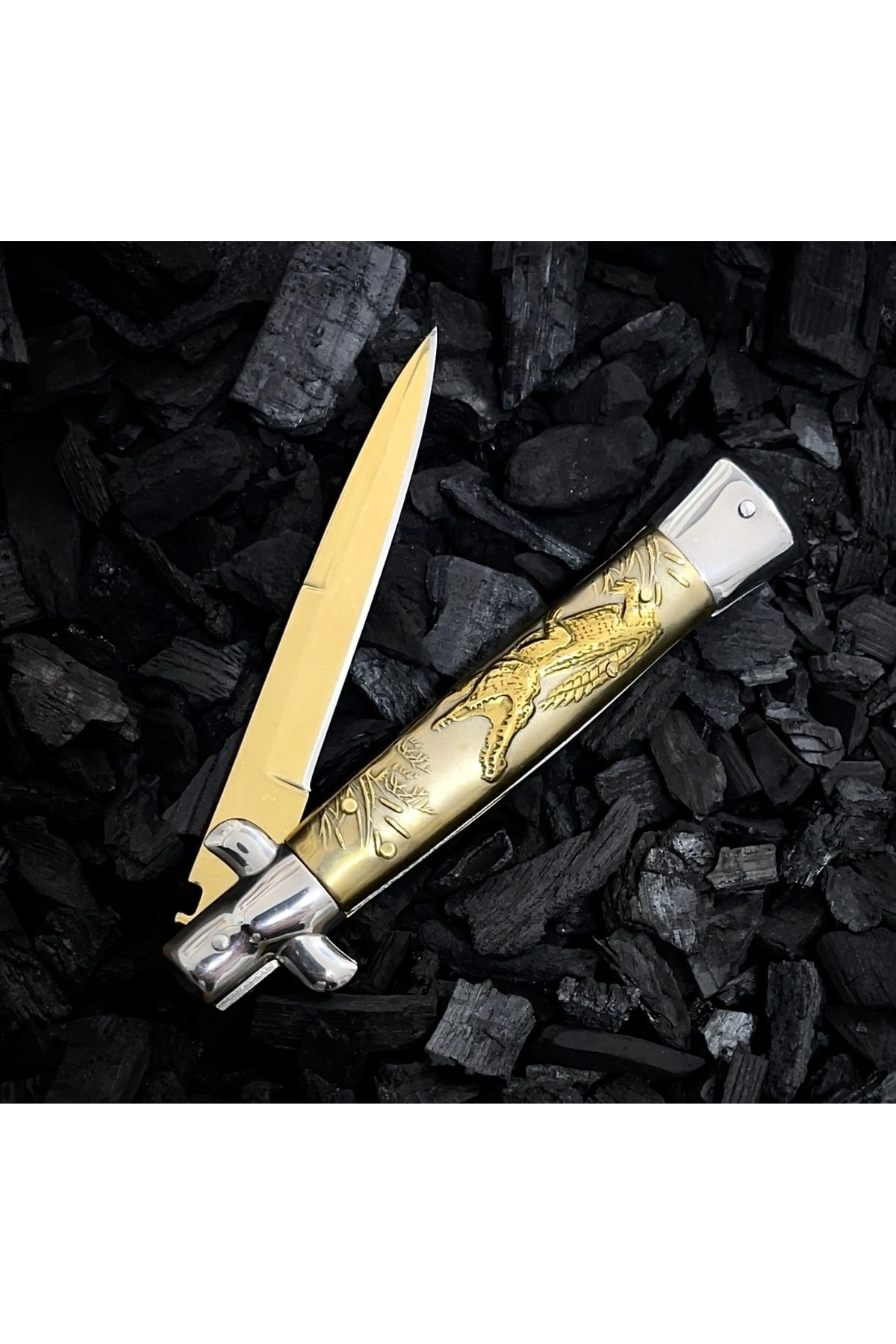 AKC 24CM TİMSAH GOLD