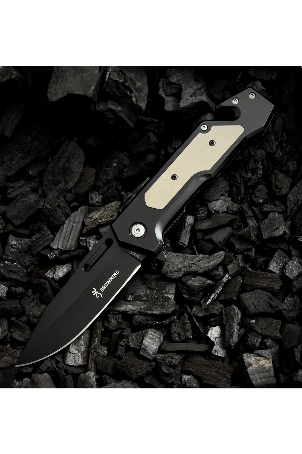 BROWNİNG SİYAH KURTARMA ÇAKISI 21 CM