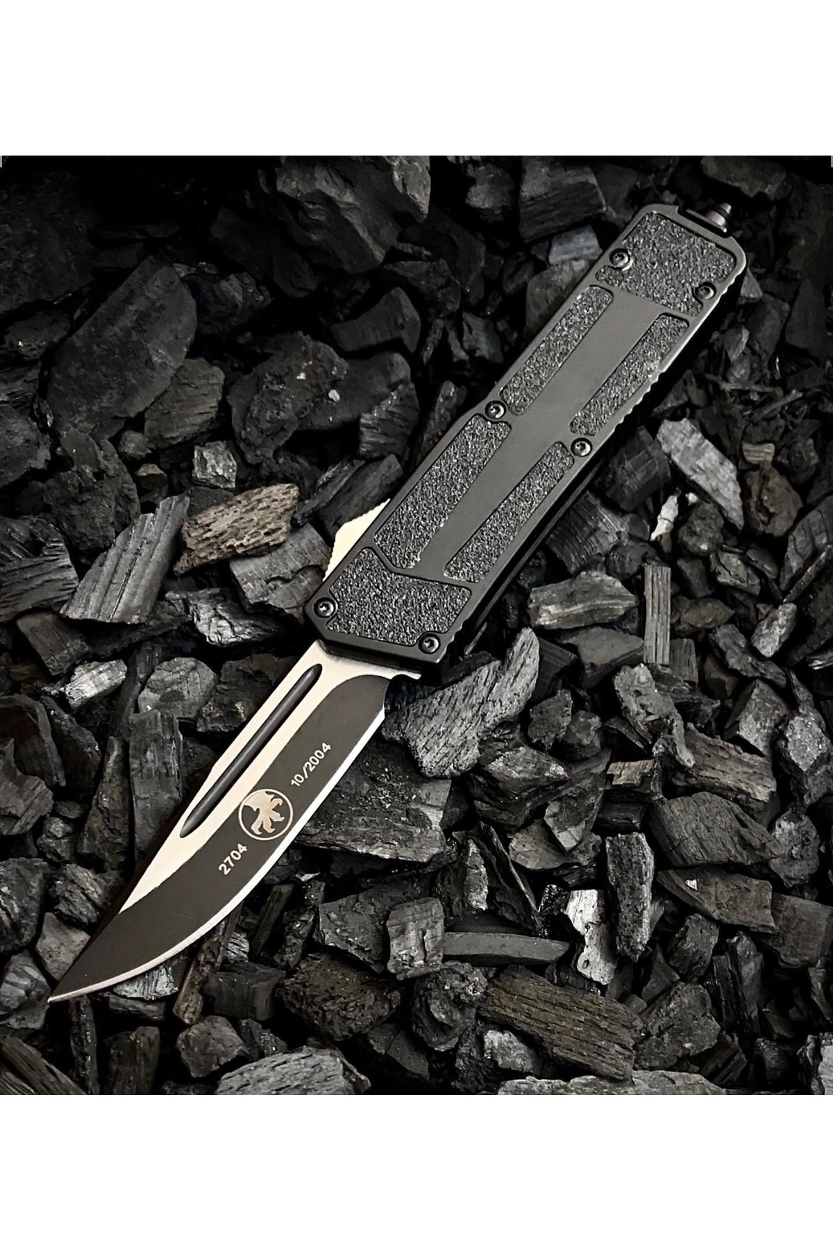 MİCROTECH TAŞLI 21 CM SİYAH