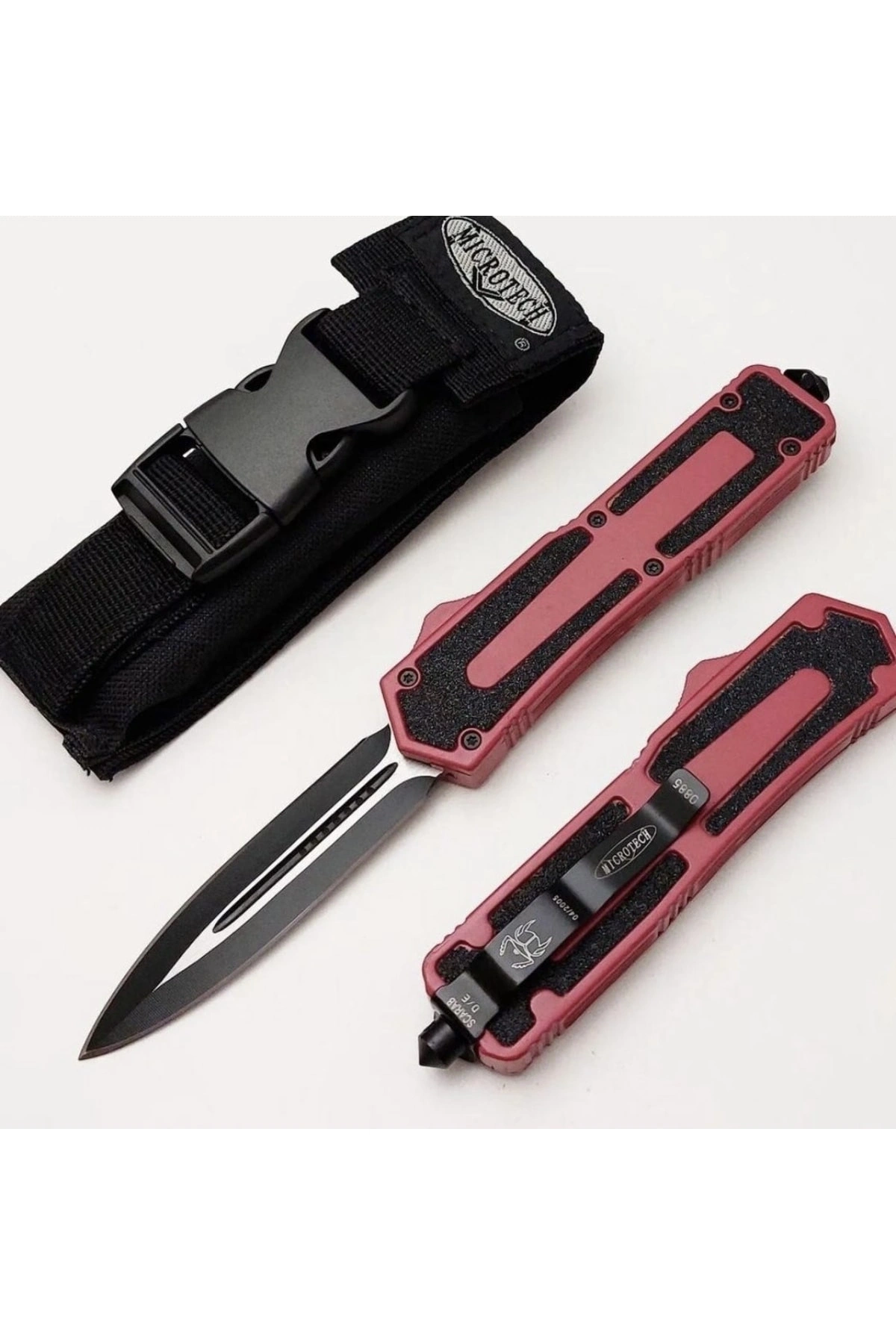 MİCROTECH TAŞLI 21 CM KIRMIZI