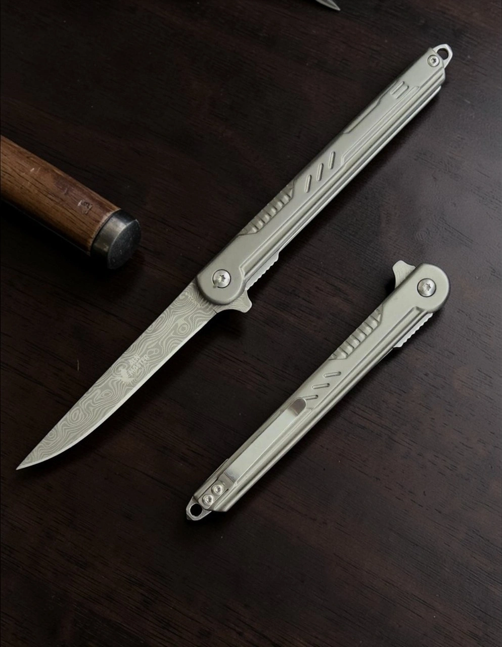 M390 METAL GRİ 20 CM ÇAKI