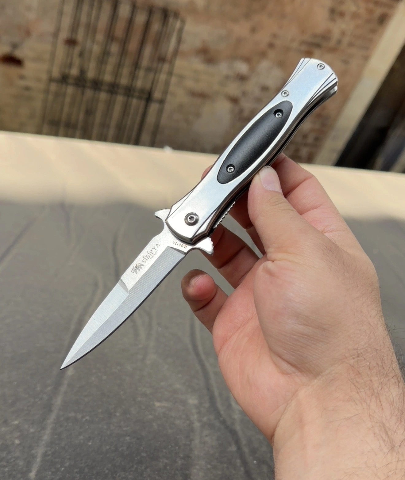 Sibirya S2212A Çelik Çakı