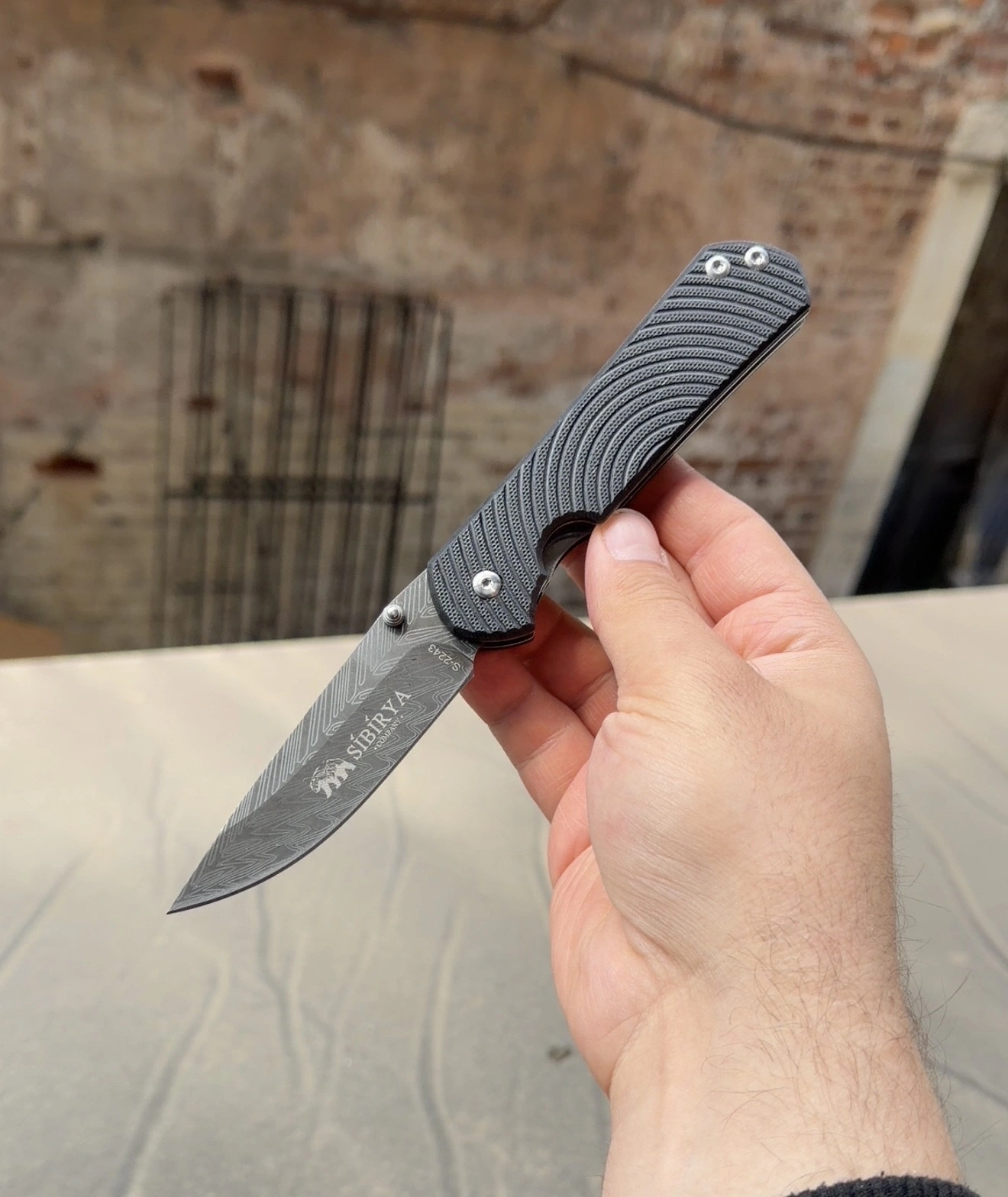Sibirya S2243 20cm Celik Çakı