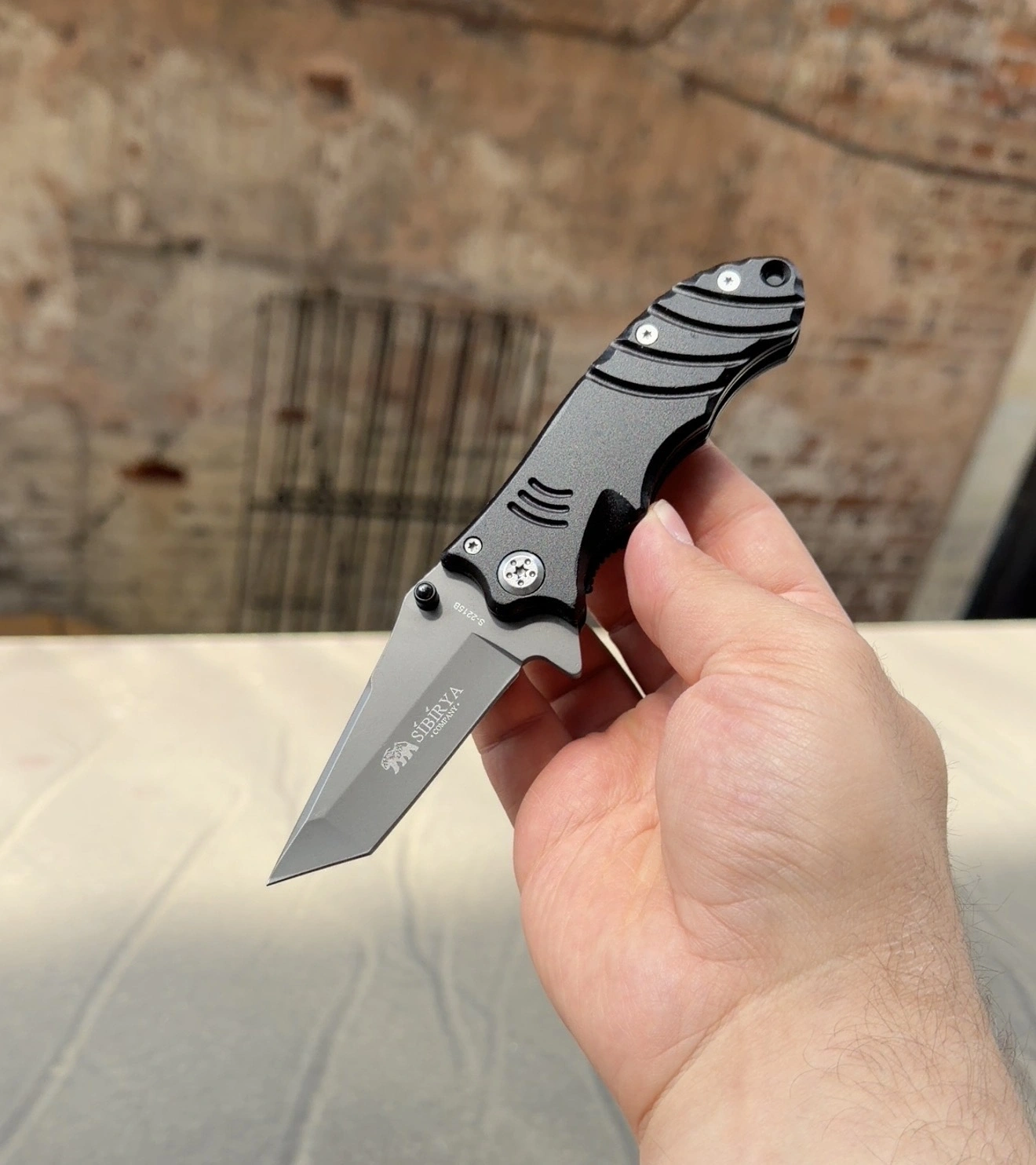 Sibirya S-2215A 16cm Tanto Manuel Çakı