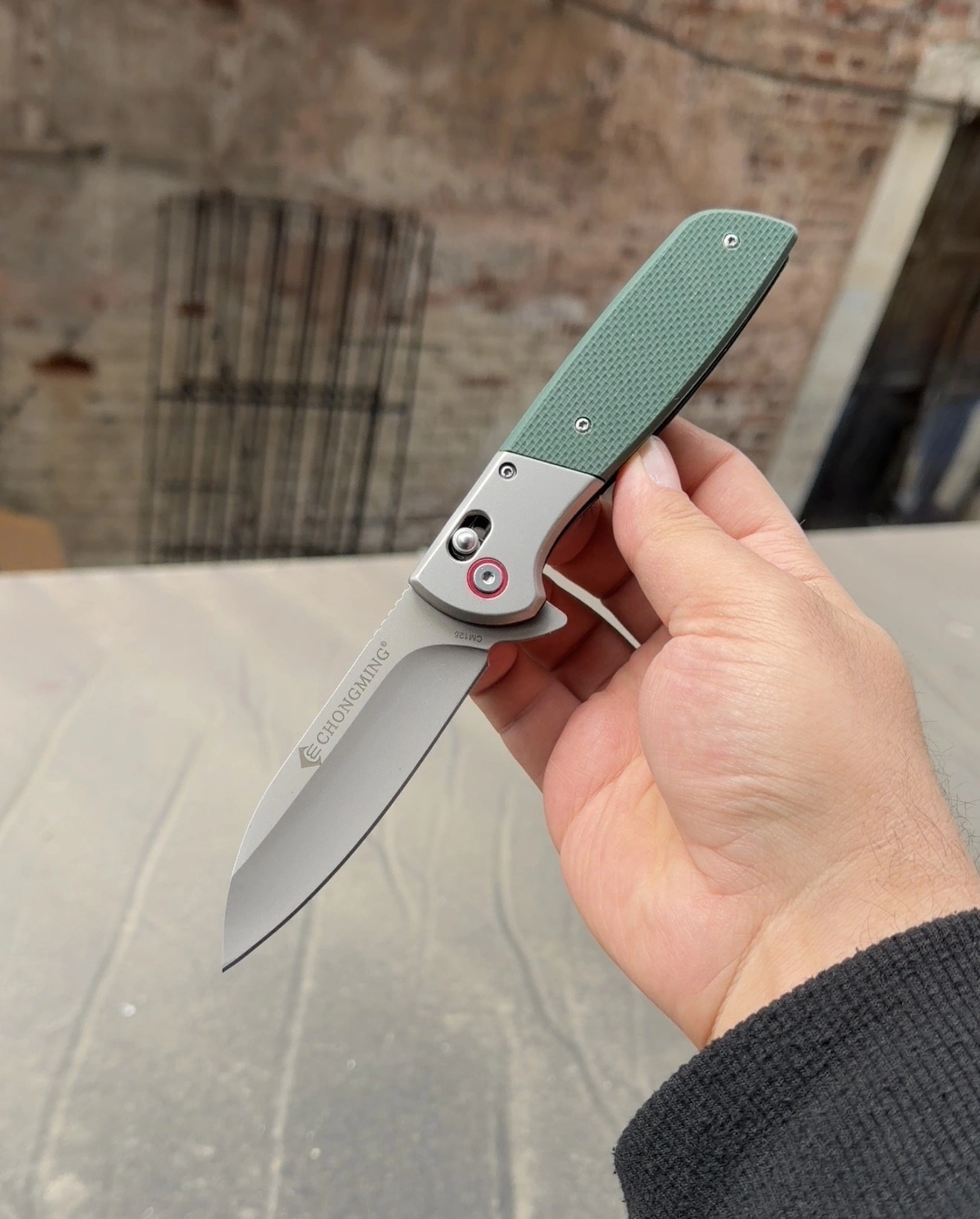 Chongming CM125 Yeşil 21cm Paslanmaz Çelik