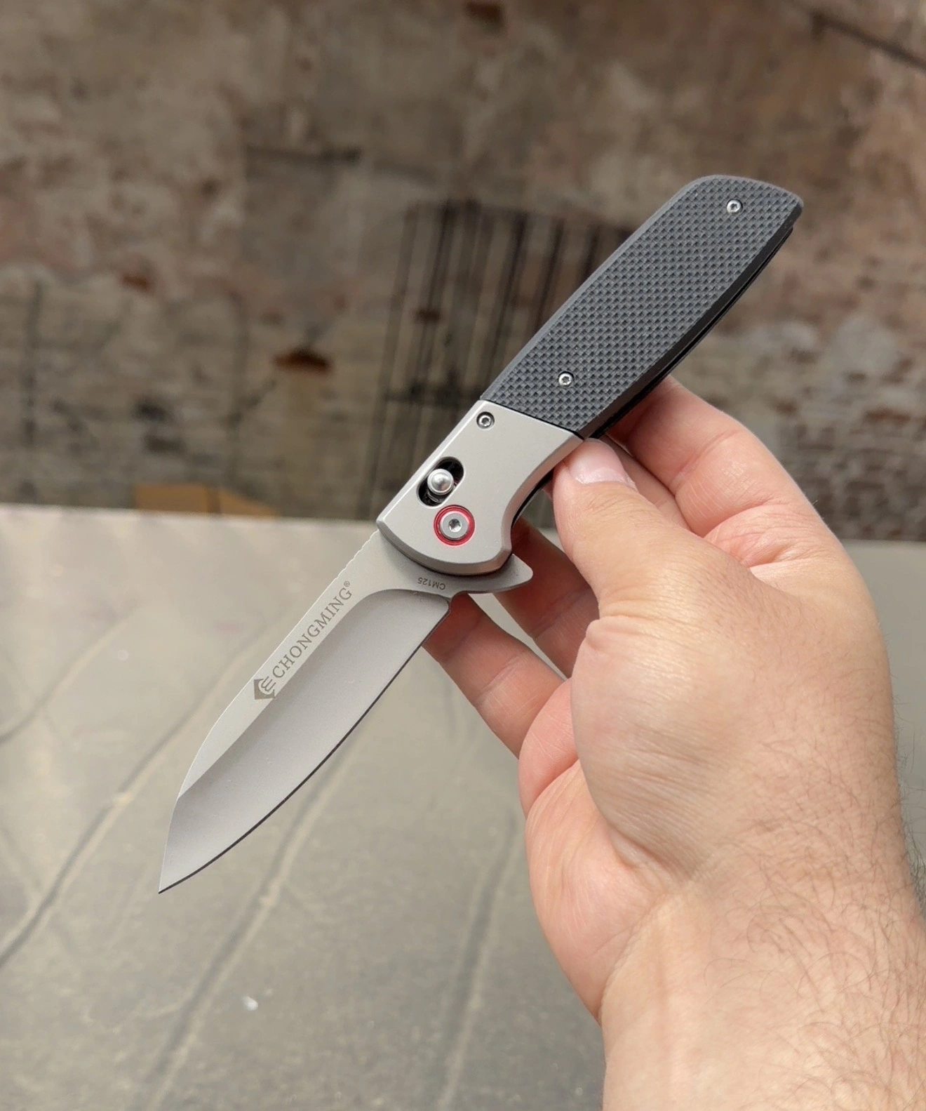 Chongming CM125 Siyah 21cm Paslanmaz Çelik