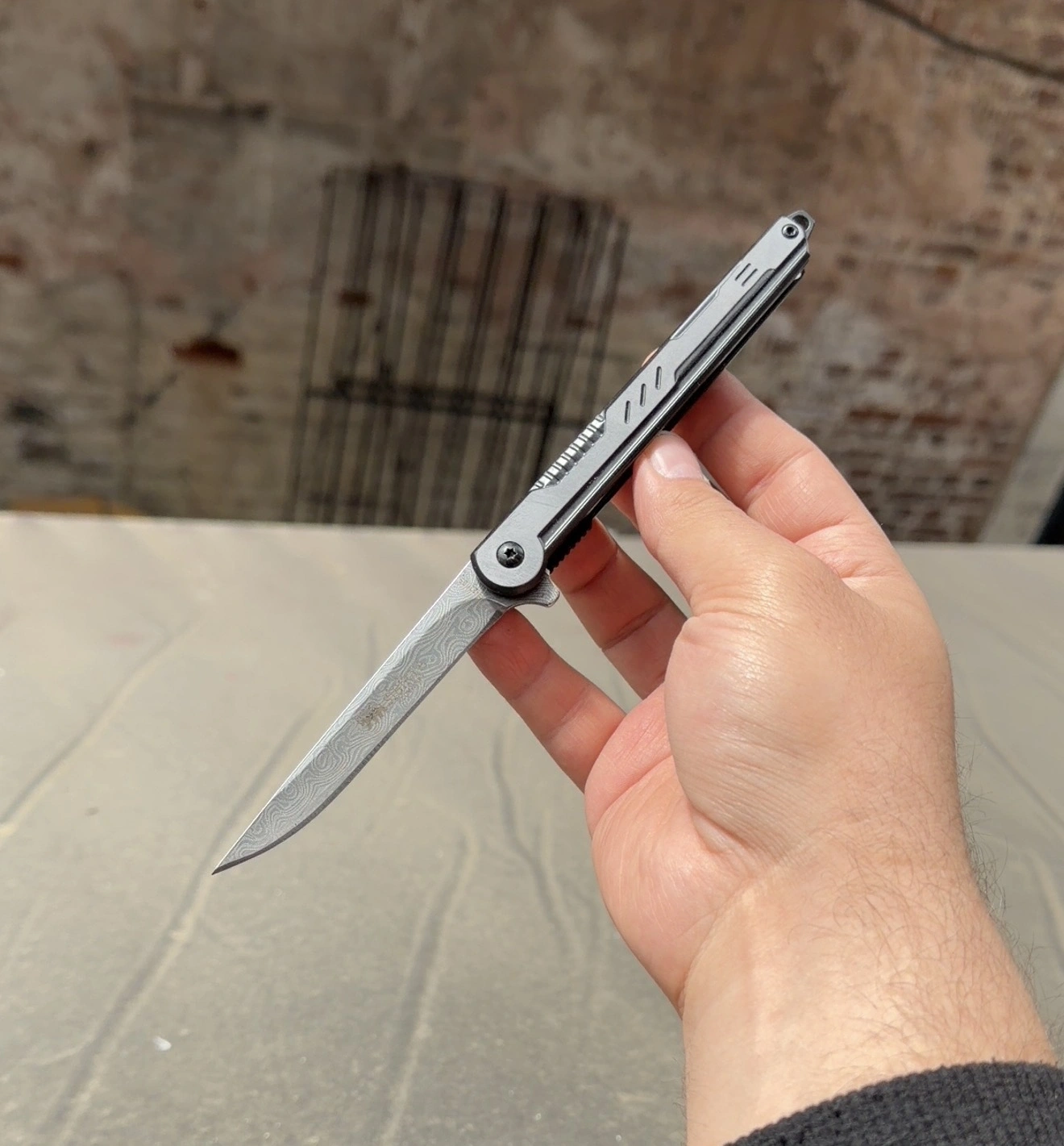 Sibirya İnce Model Beyefendi Çakısı 20cm