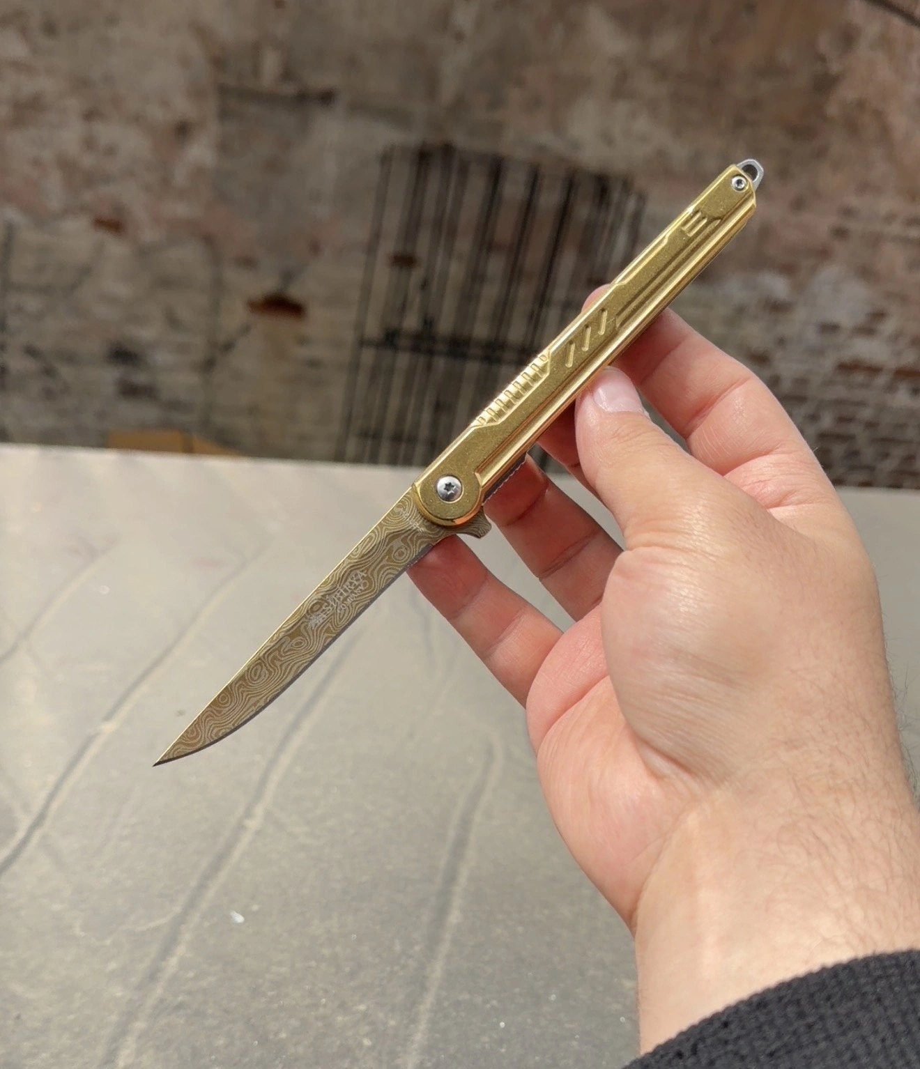 Sibirya İnce Model Beyefendi Çakısı 20cm