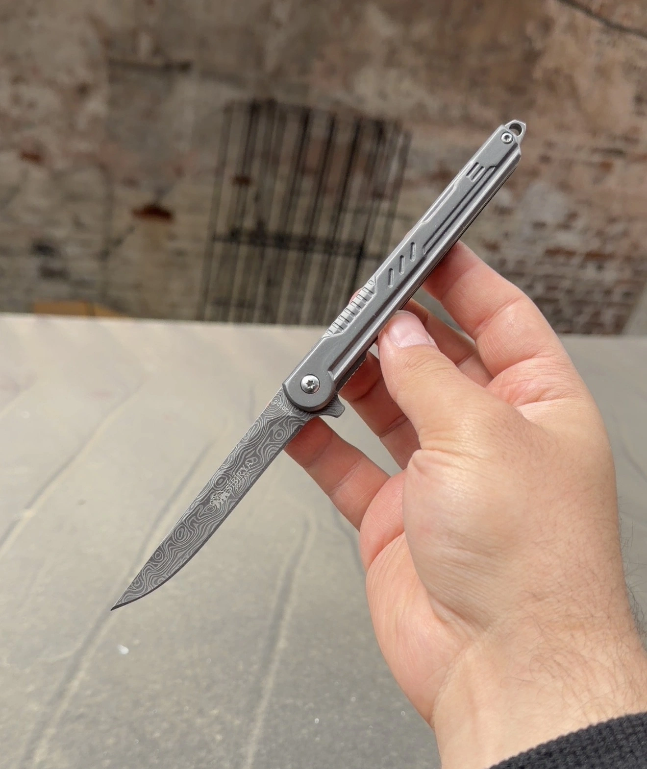 Sibirya İnce Model Beyefendi Çakısı 20cm