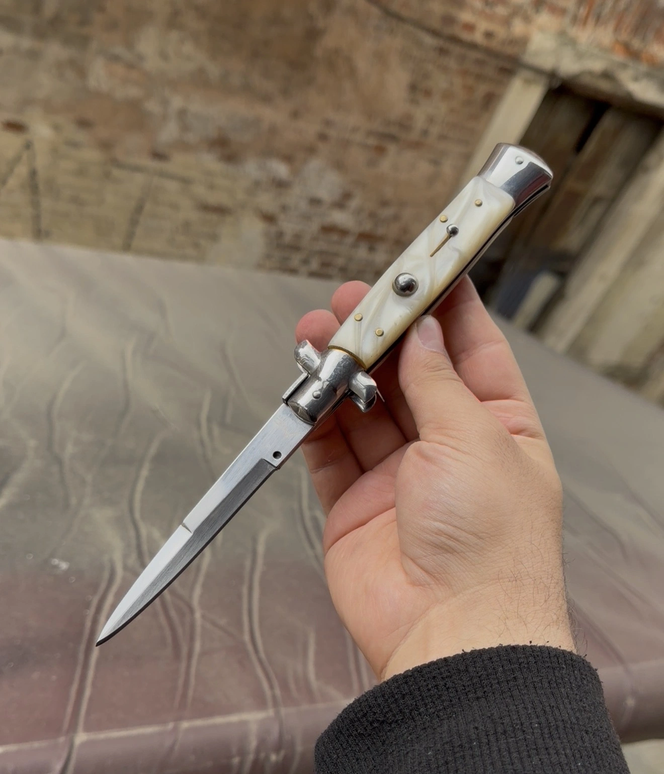 AKC İTALYAN STİLETTO 25 CM SEDEF