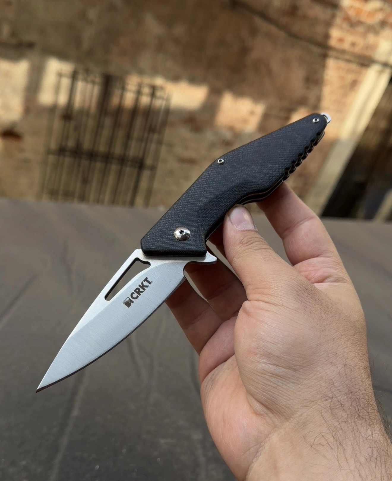 CRKT 4415 SİYAH PASLANMAZ 20 CM