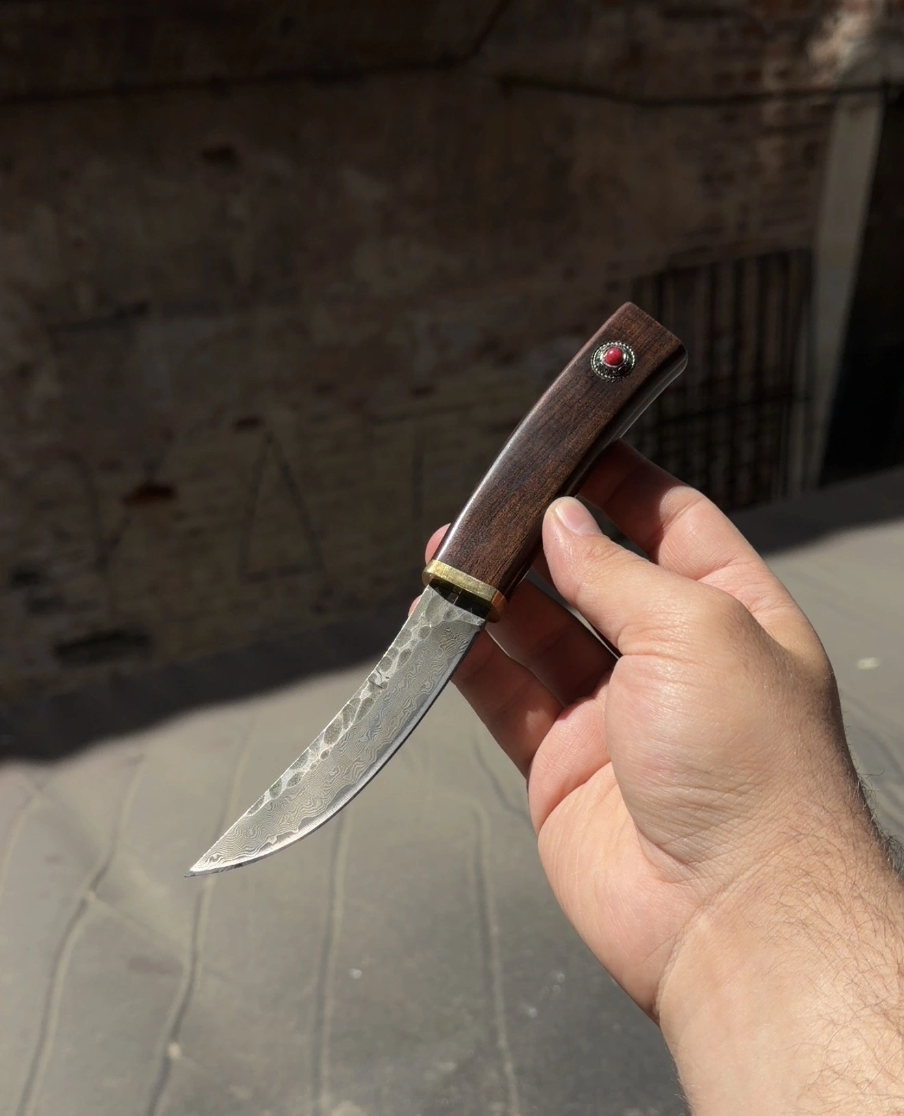 SAMURAİ KAMA AHSAP İÇE GİRMELİ KALİTELİ