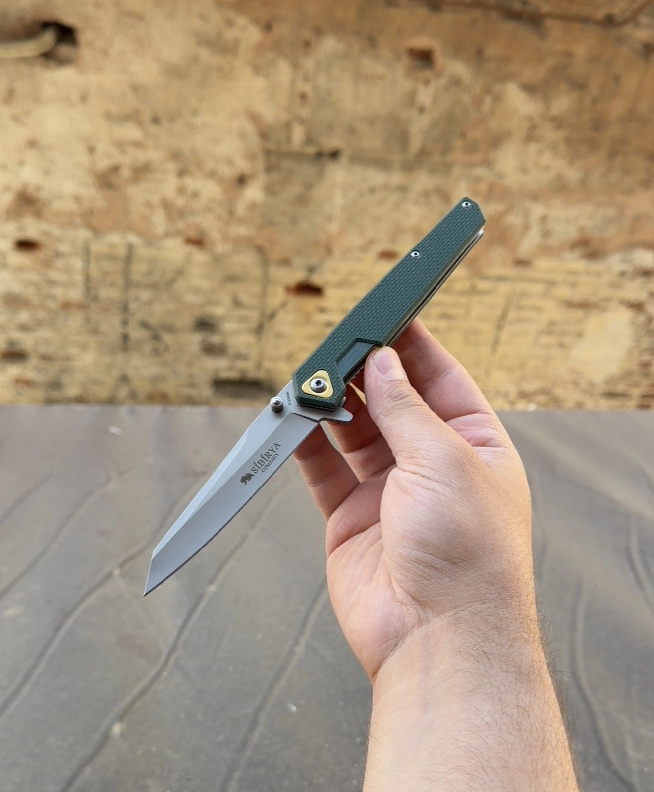 Sibirya S2240 A Haki Çakı 21cm
