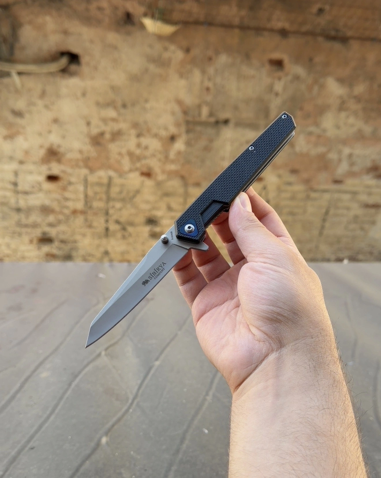 Sibirya S2240 B Siyah Çakı 21CM
