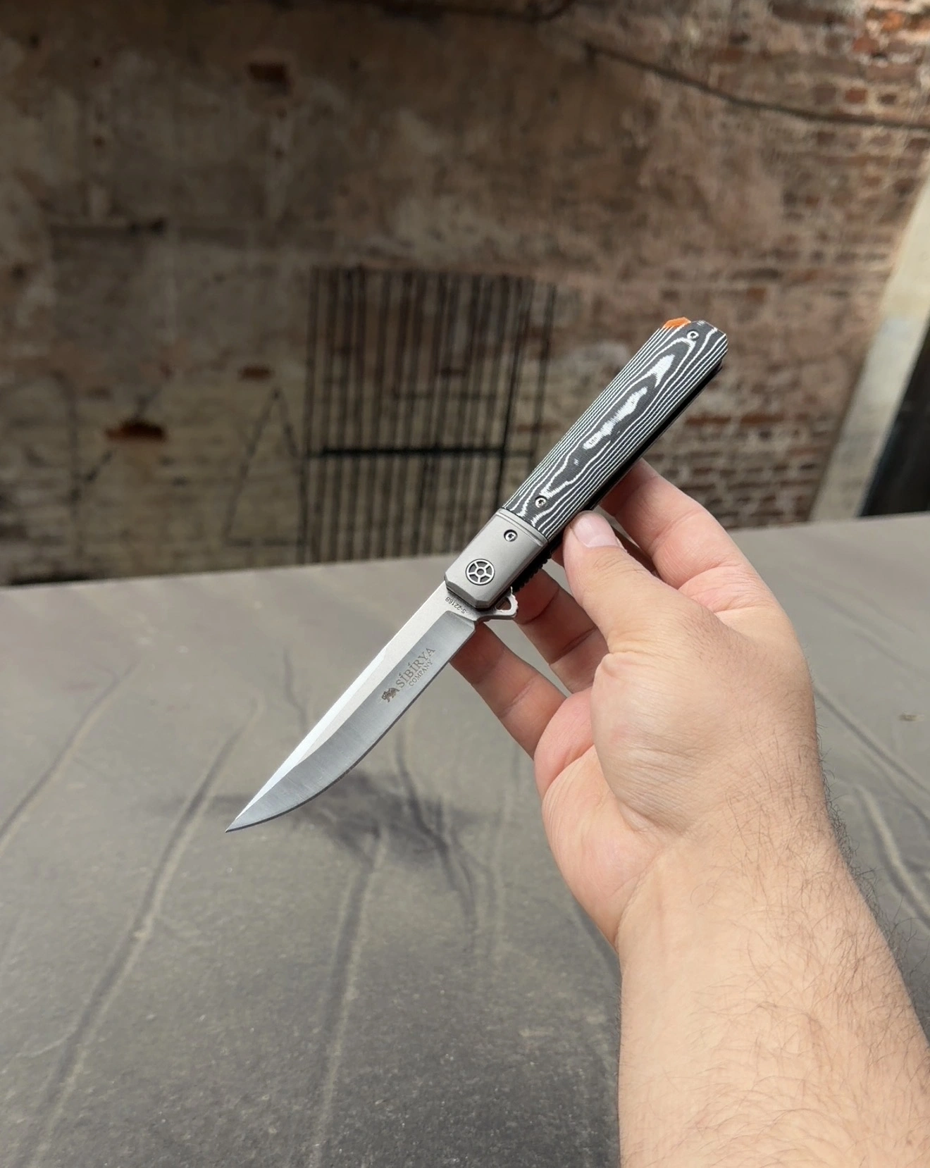 Sibirya S2216 B İnce Ahsap Çakı 21cm