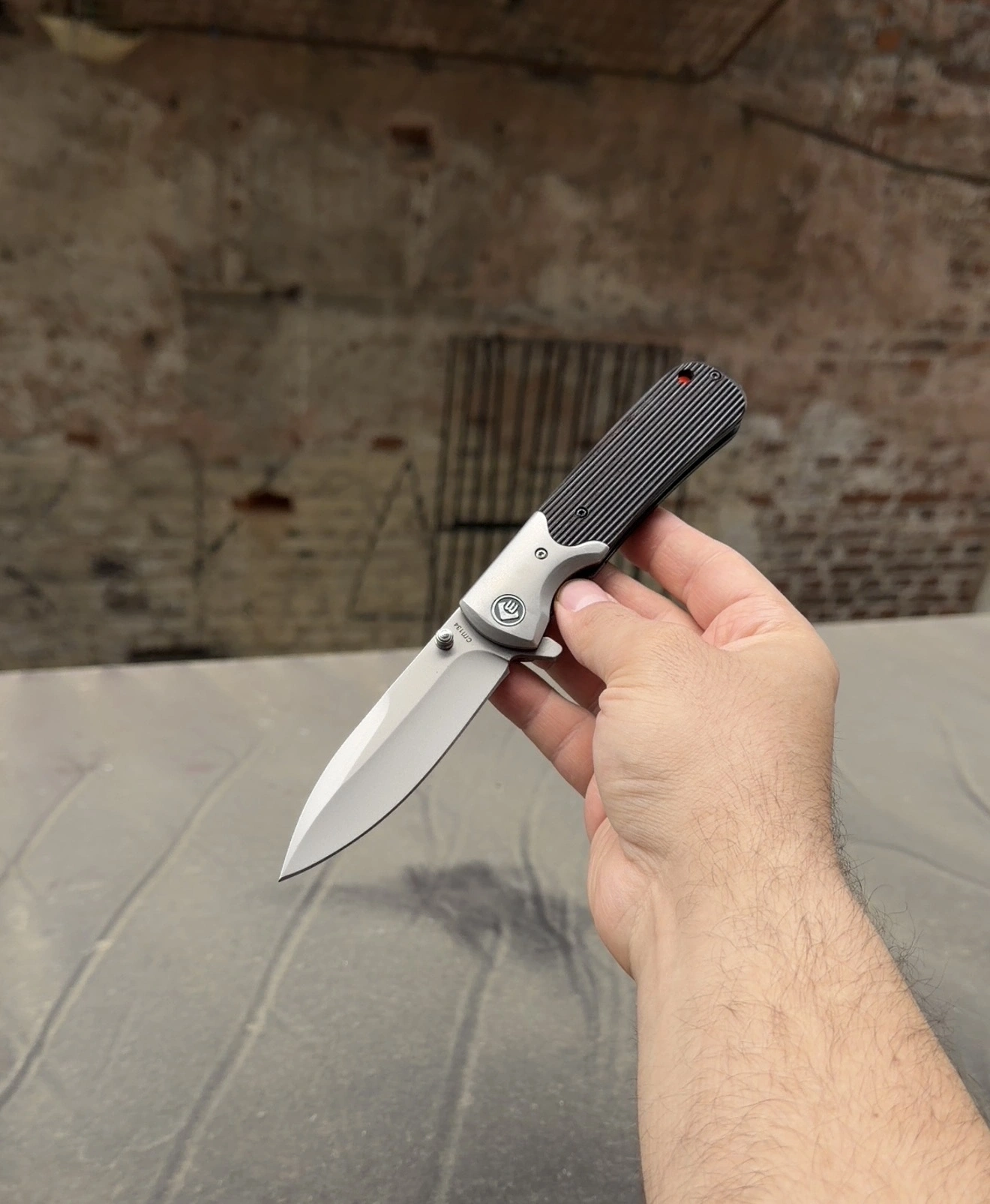Chongming CM134 Siyah Soft 21cm Çakı