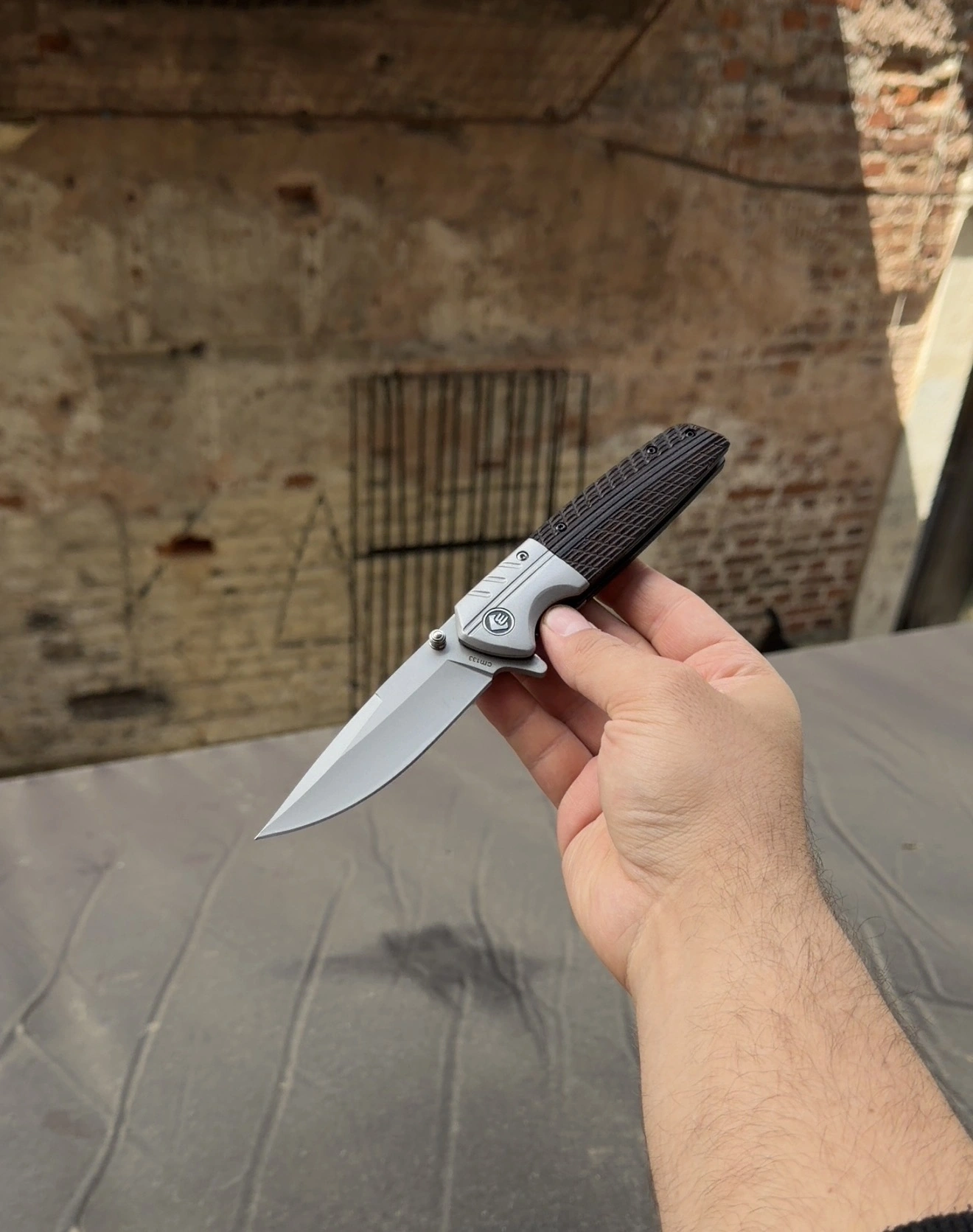 Chongming CM133 Siyah Soft 21cm Çakı
