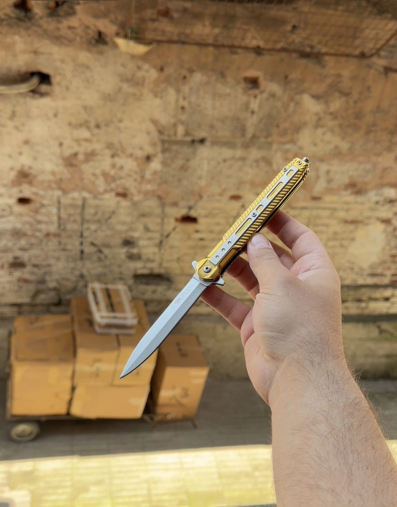 Sibirya S2247 A Manuel Çakı 21cm