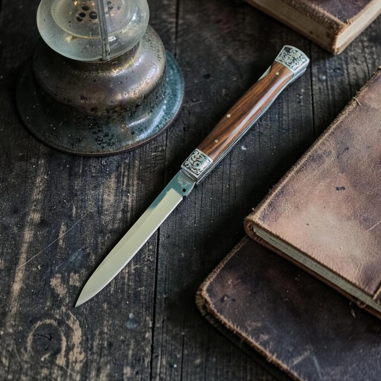 AKC Manuel 25cm Ahsap Kabze Kaliteli Çakı