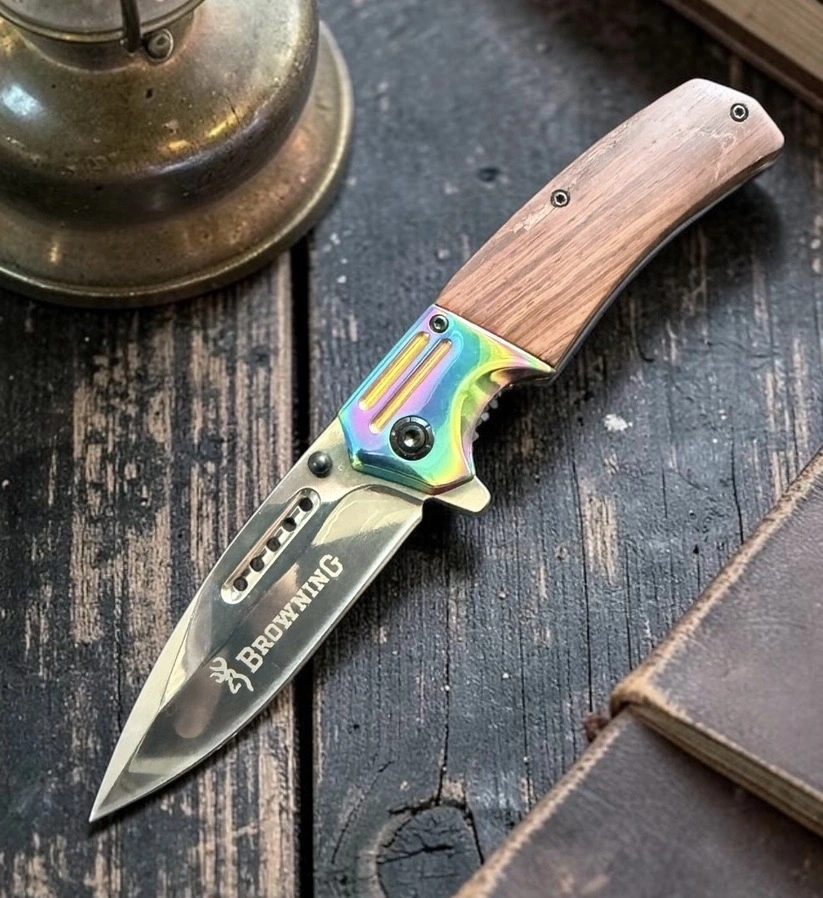 Browning Ahsap Kabze 21cm Parlak