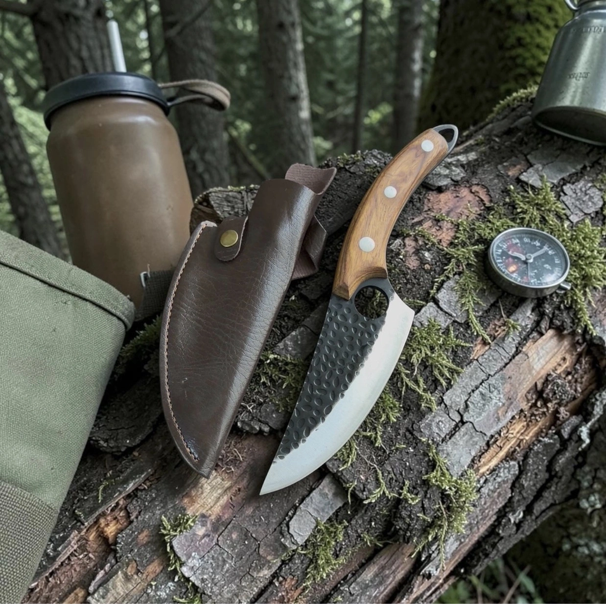 Kamp Bicak 20cm Dövme Çelik