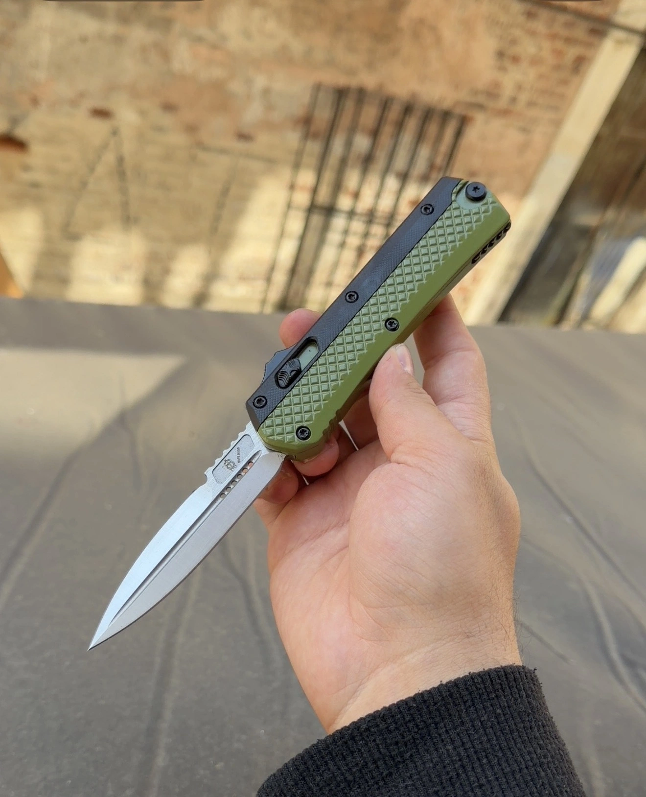 Microtech glykon A01 Yeşil Renk