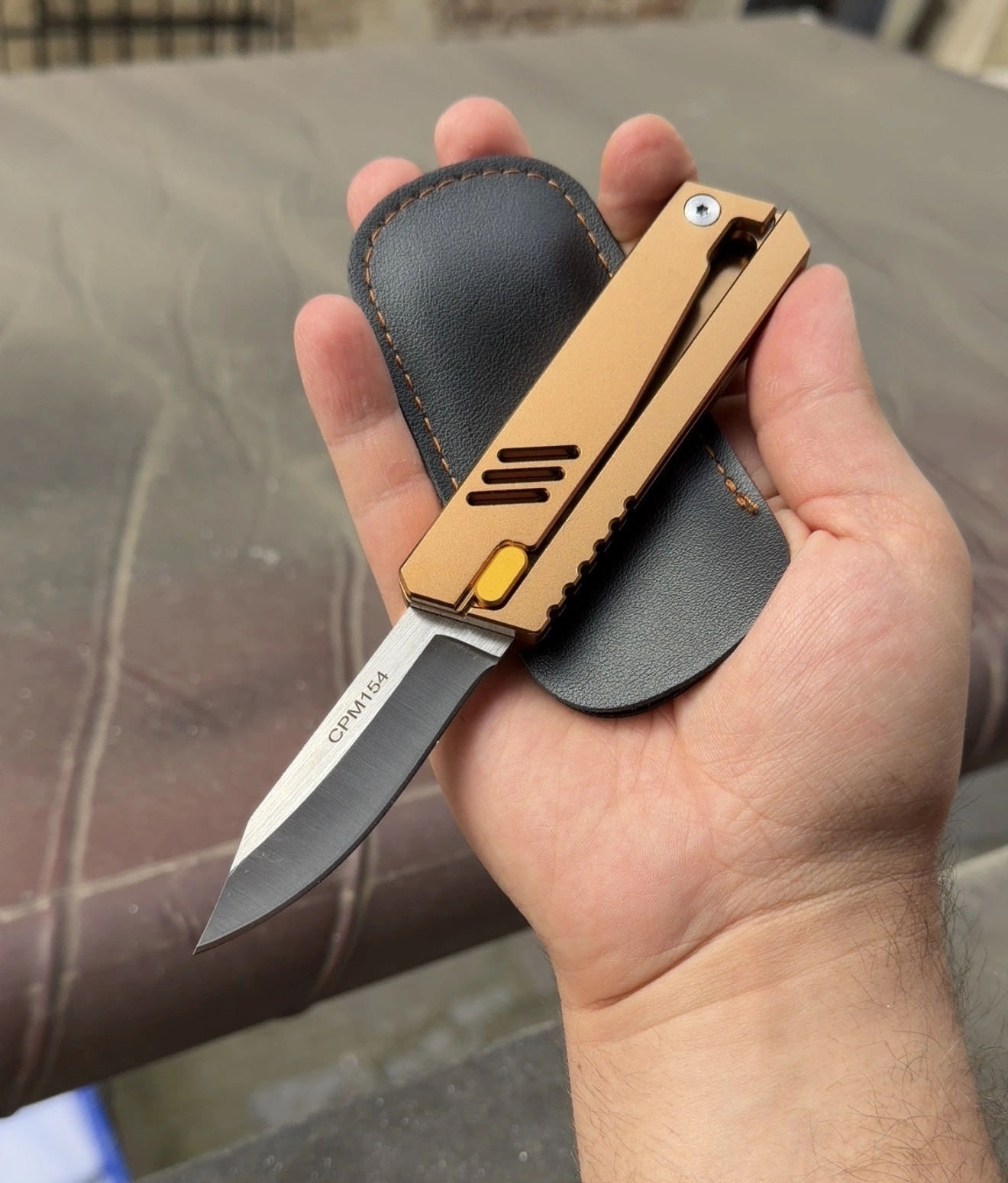 Aliminyum EDC Taktical Bicak 17.5 cm
