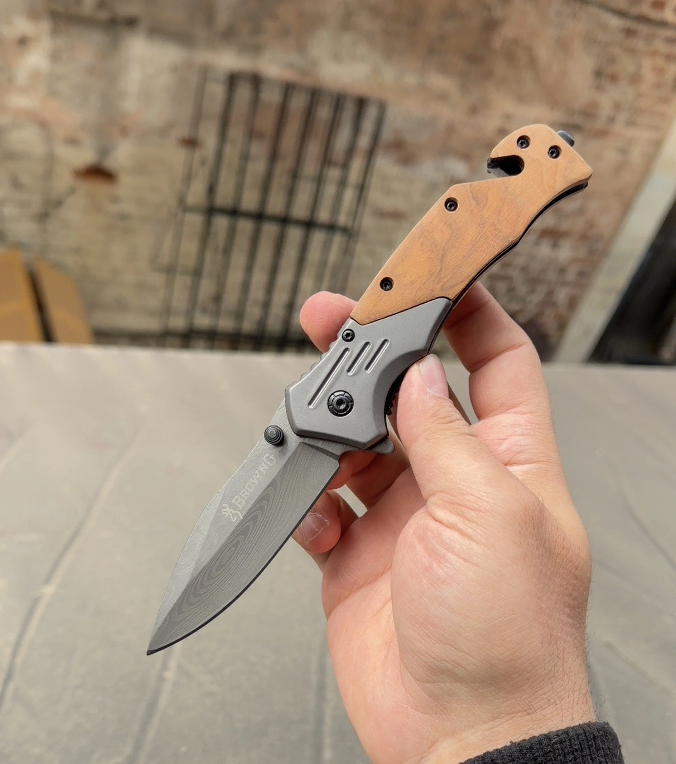 Browning Ahsap Kabze 20 cm